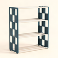 Multi-tier metal shoe rack clean hero