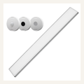 Slim cabinet light bar with three sensor modules