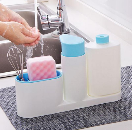 3-Piece Sink-Side Organizer Set