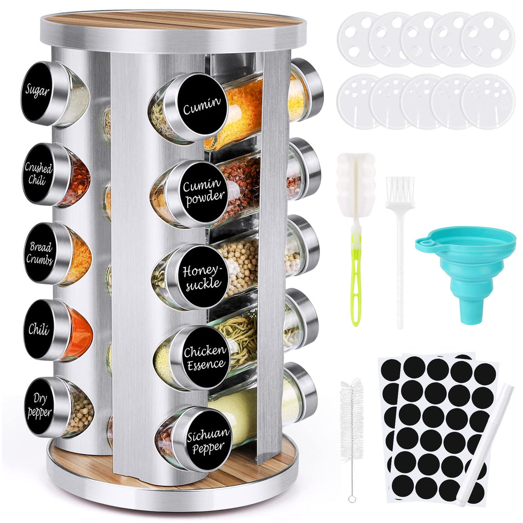 20-Jar Rotating Spice Rack