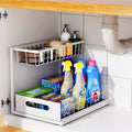 2-Tier Pull-Out Under-Sink Organizer