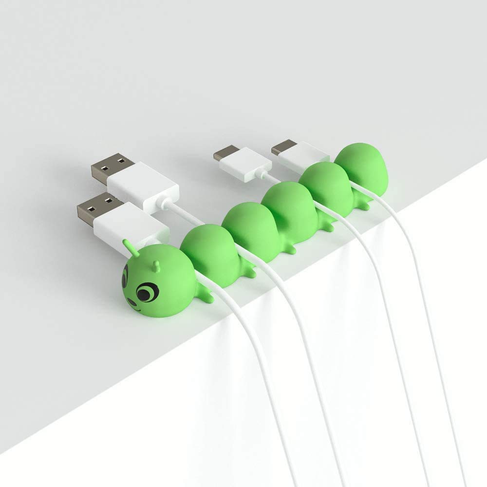 Cable Clip with 7 Slots, Self-Adhesive