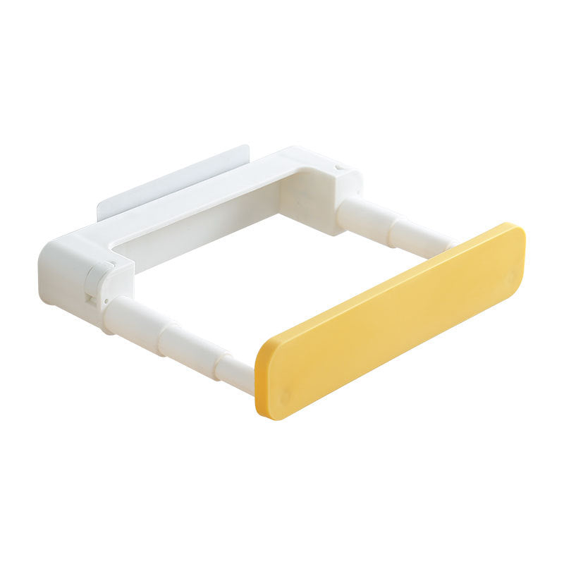 Retractable Wall-Mounted Organizer with Hooks