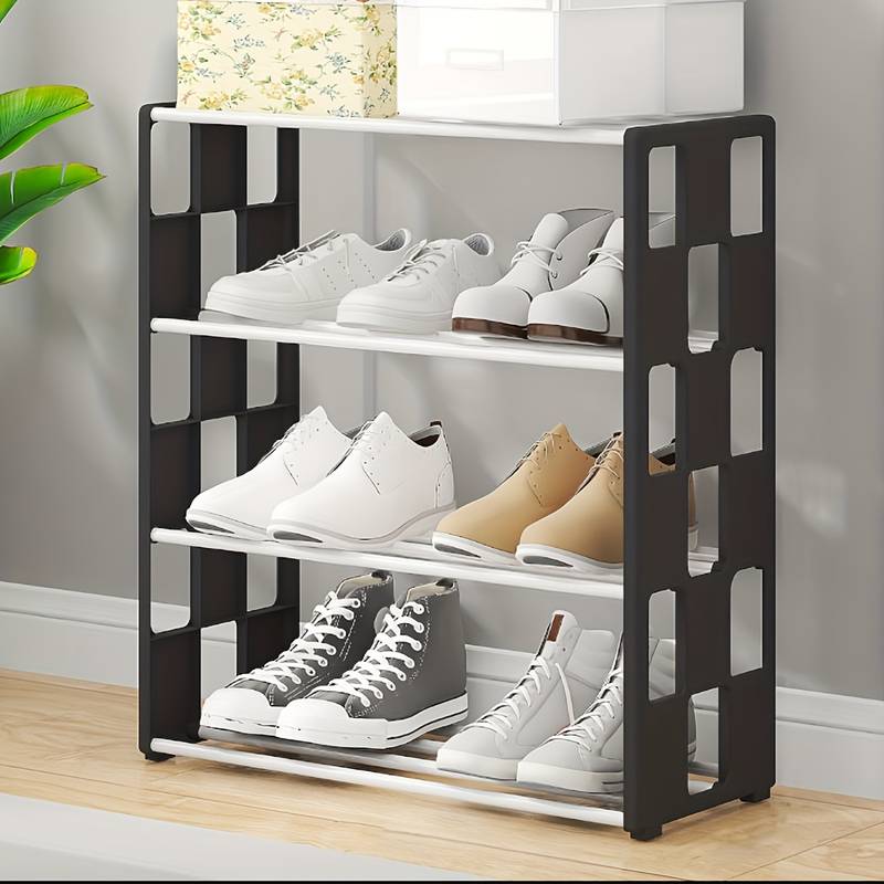 Multi-Tier Metal Shoe Rack
