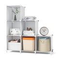 Cube Storage Organizer, 6-Cube Modular Shelf