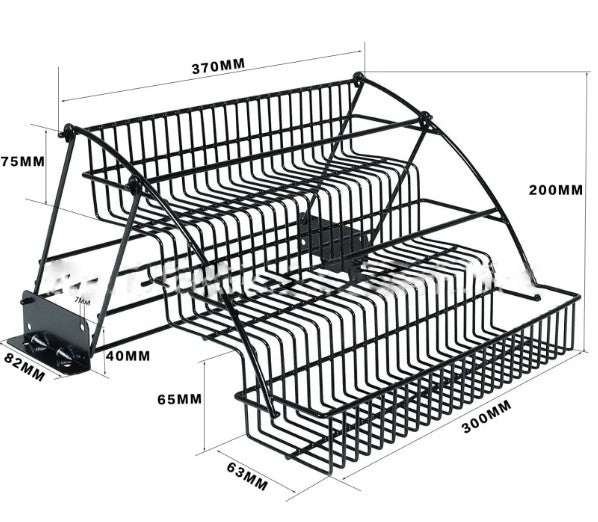 3-Tier Retractable Kitchen Organizer