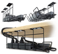 Under-Desk Cable Trays, 12-Inch Set of 2