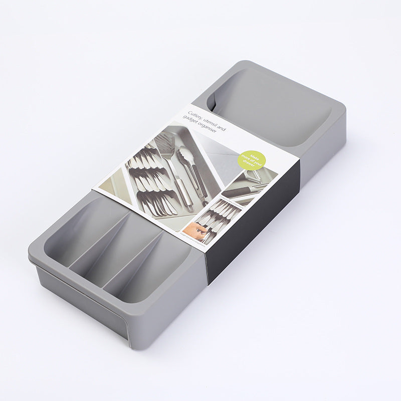 Expandable Kitchen Drawer Silverware Organizer
