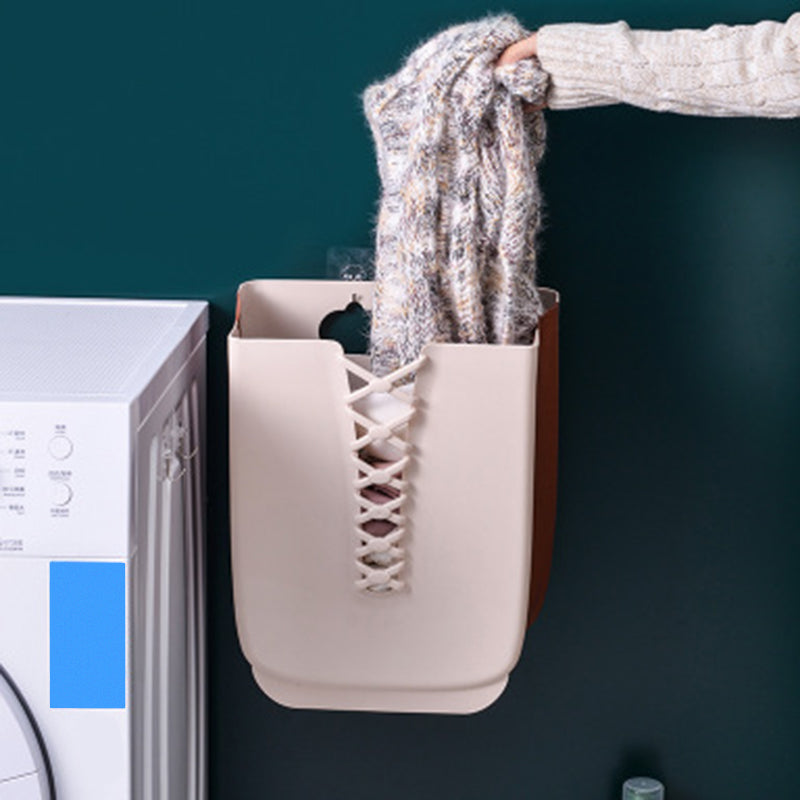 Collapsible Wall-Mounted Laundry Basket