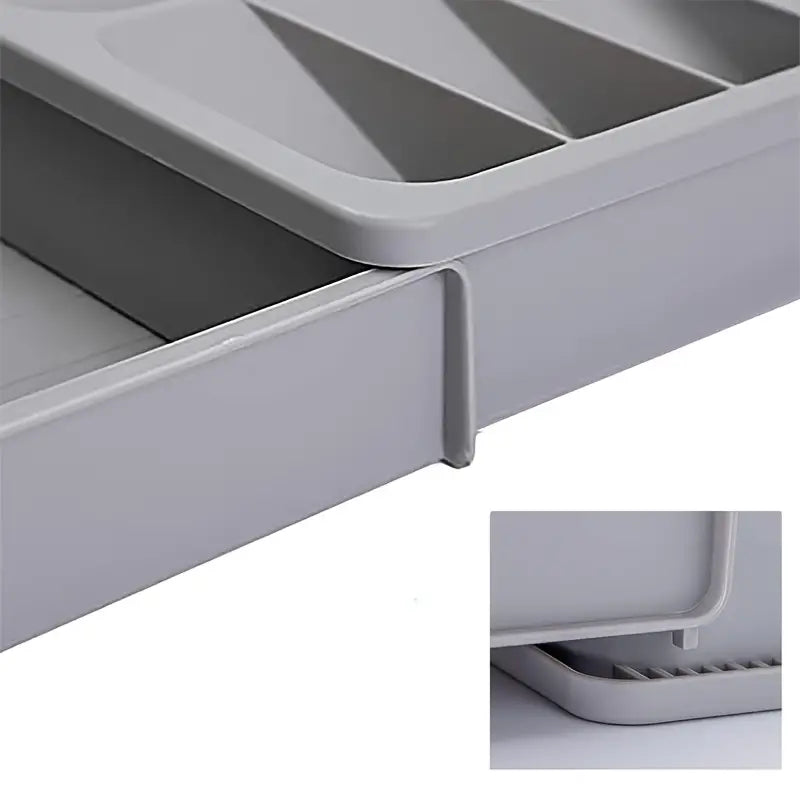 Expandable Kitchen Drawer Silverware Organizer