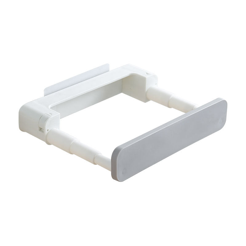 Retractable Wall-Mounted Organizer with Hooks