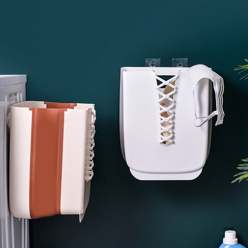Collapsible Wall-Mounted Laundry Basket