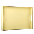 Rectangular Plastic Vanity Tray with Handles