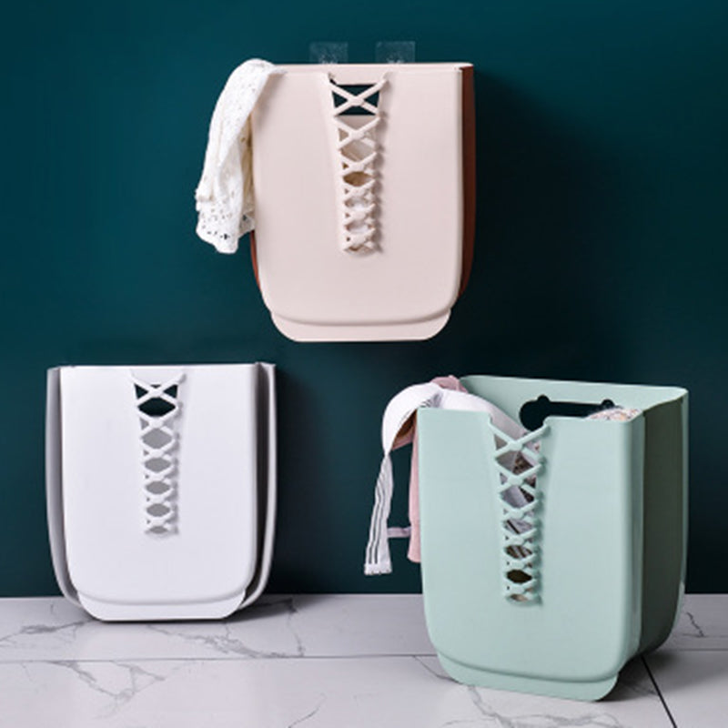Collapsible Wall-Mounted Laundry Basket