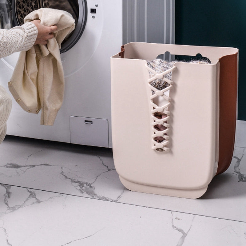 Collapsible Wall-Mounted Laundry Basket
