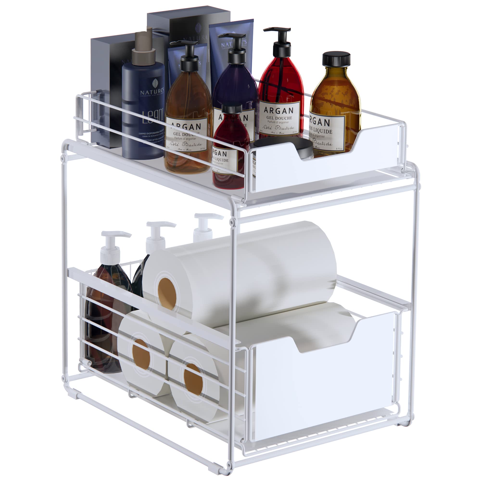 2-Tier Pull-Out Under-Sink Organizer