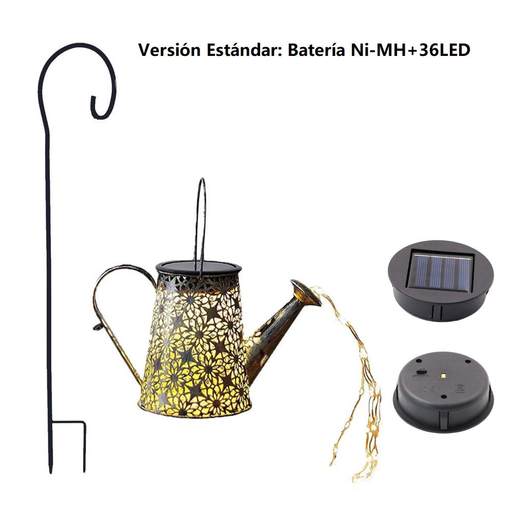 Solar Kettle Garden Light
