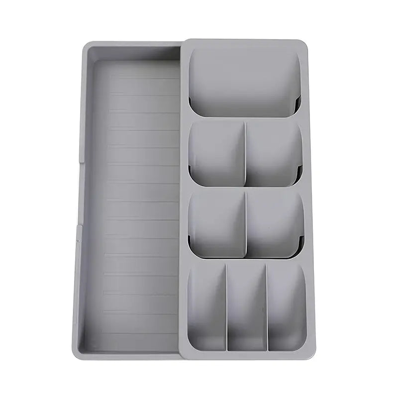 Expandable Kitchen Drawer Silverware Organizer