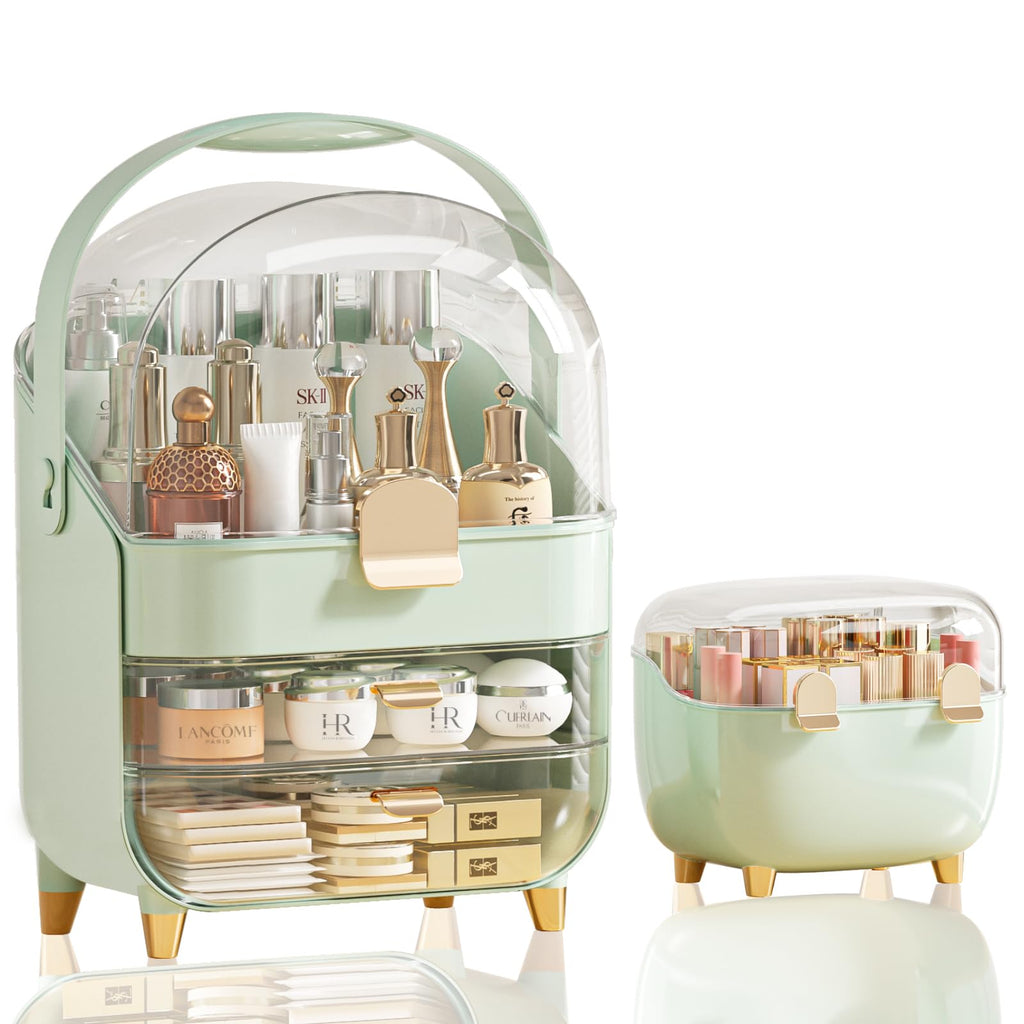 3-Tier Makeup Organizer with Drawer