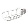 Iron Sink Organizer Basket with Drain Tray