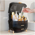 Makeup Organizer with Transparent Cover and Drawers