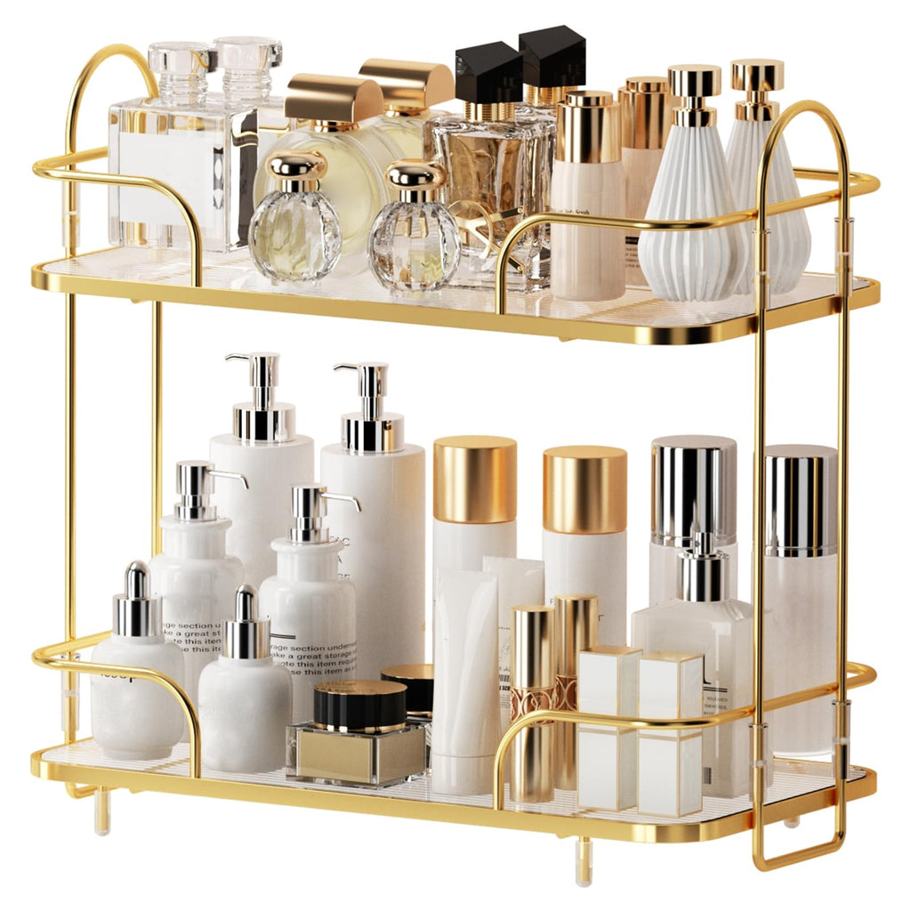 2-Tier Bathroom Countertop Organizer