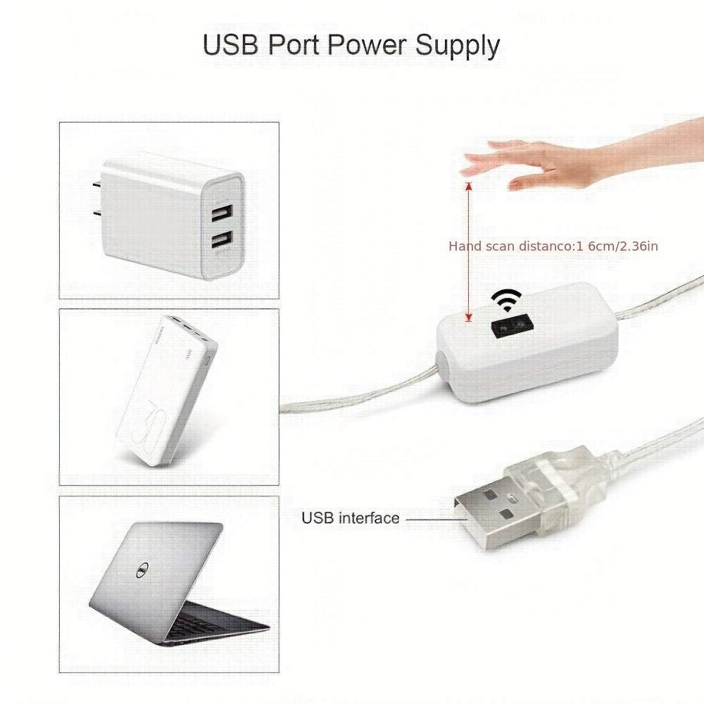 Hand-Sweep Sensor LED Strip Light