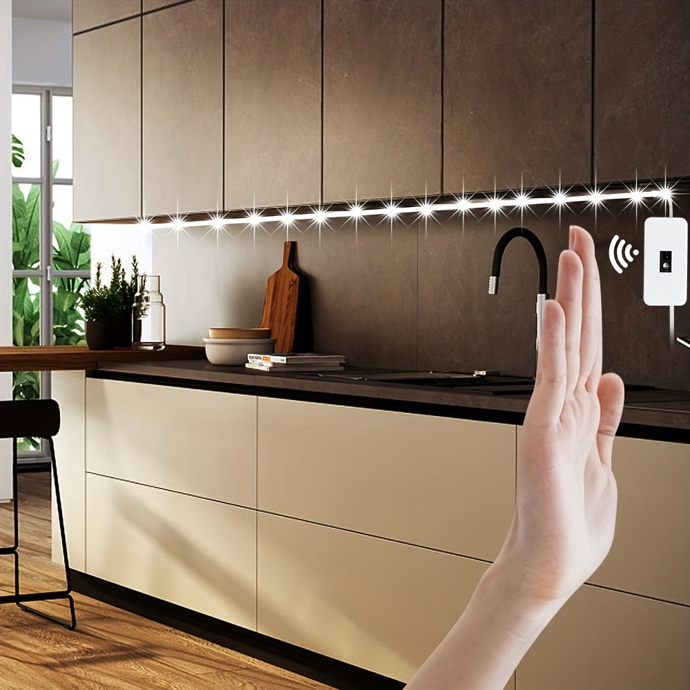 Hand-Sweep Sensor LED Strip Light
