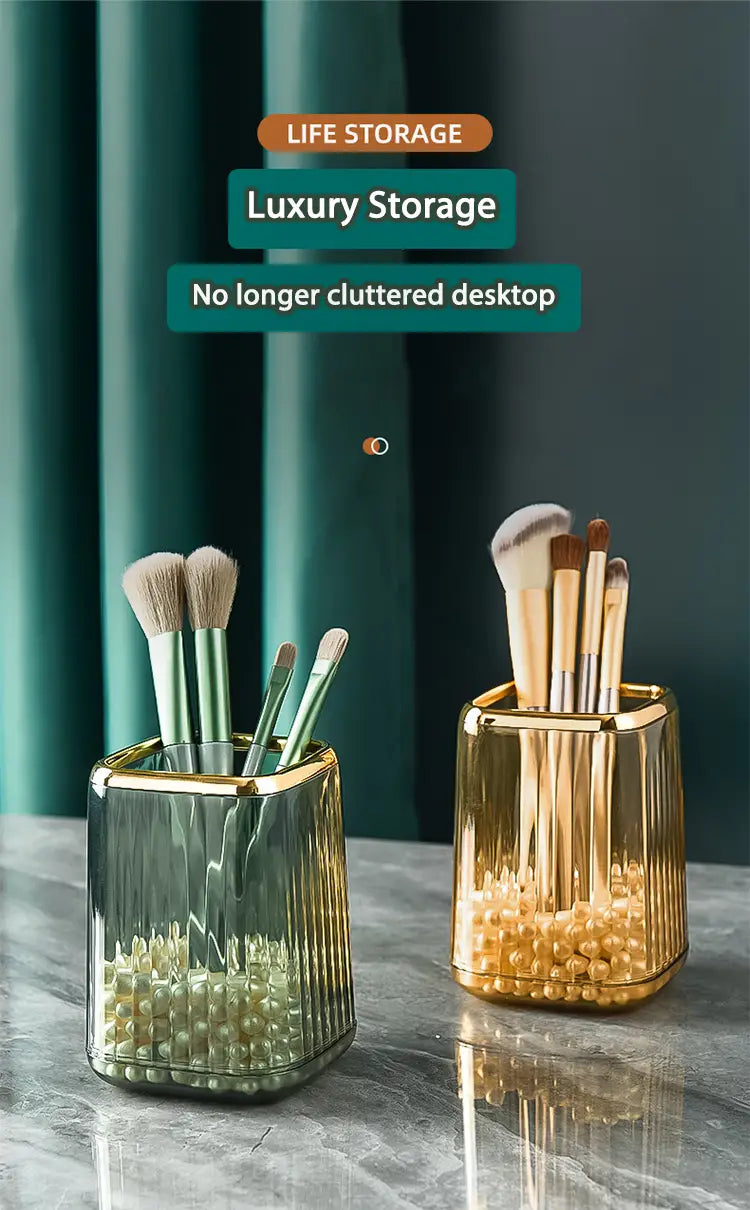 Plastic Makeup Brush Holder