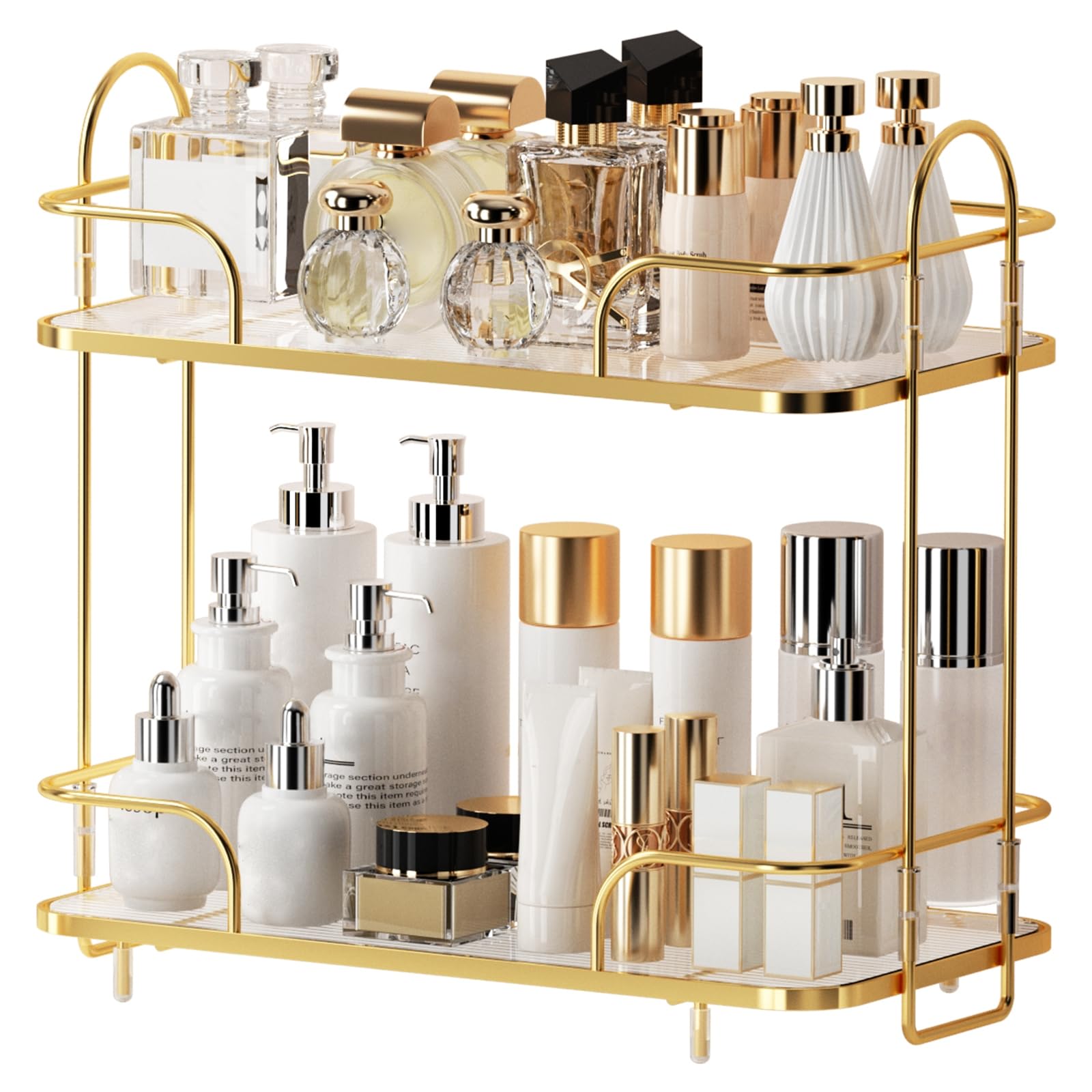 2-Tier Bathroom Countertop Organizer