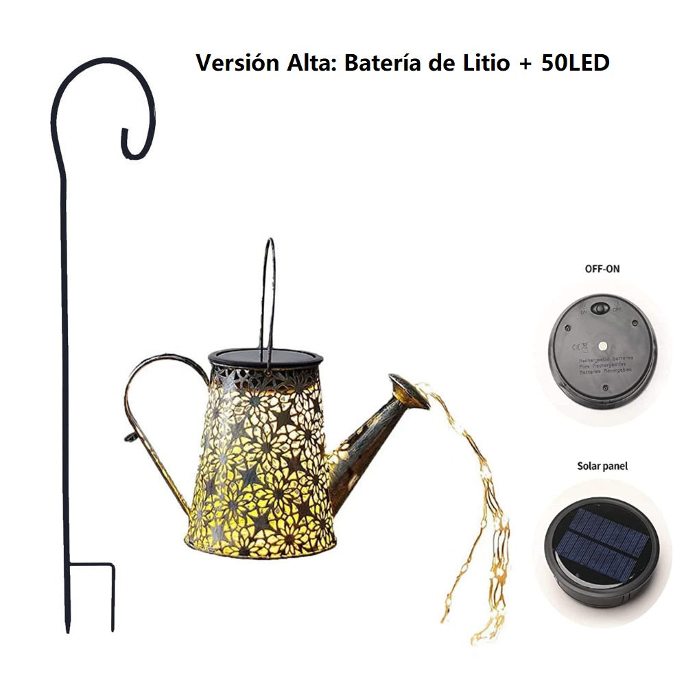 Solar Kettle Garden Light