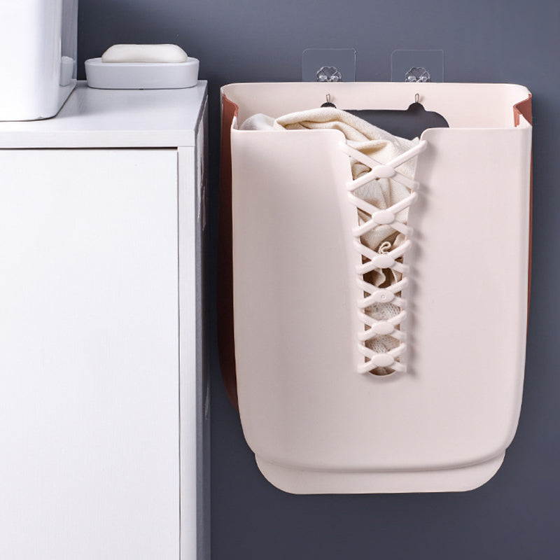 Collapsible Wall-Mounted Laundry Basket