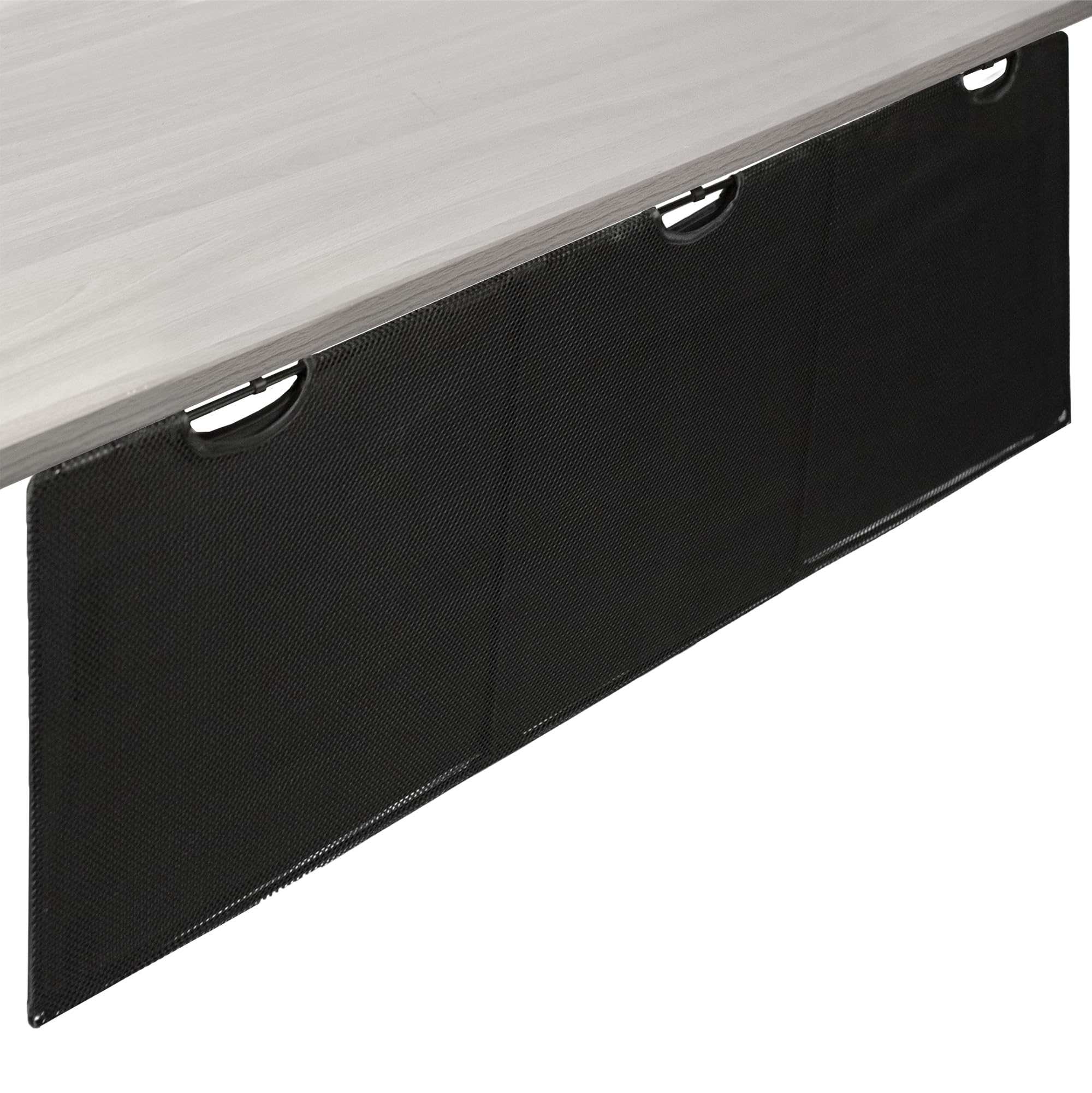 Desk Privacy Panel with Cable Storage, 60-Inch