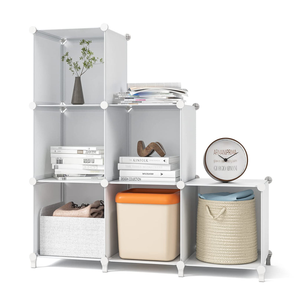Cube Storage Organizer, 6-Cube Modular Shelf