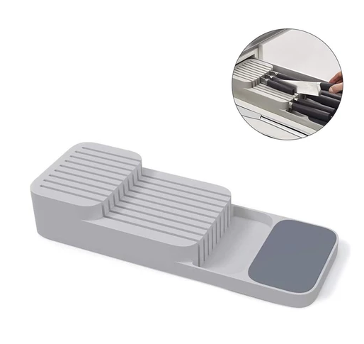 Plastic Kitchen Knife Drawer Organizer