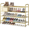 4-Tier Metal Shoe Rack
