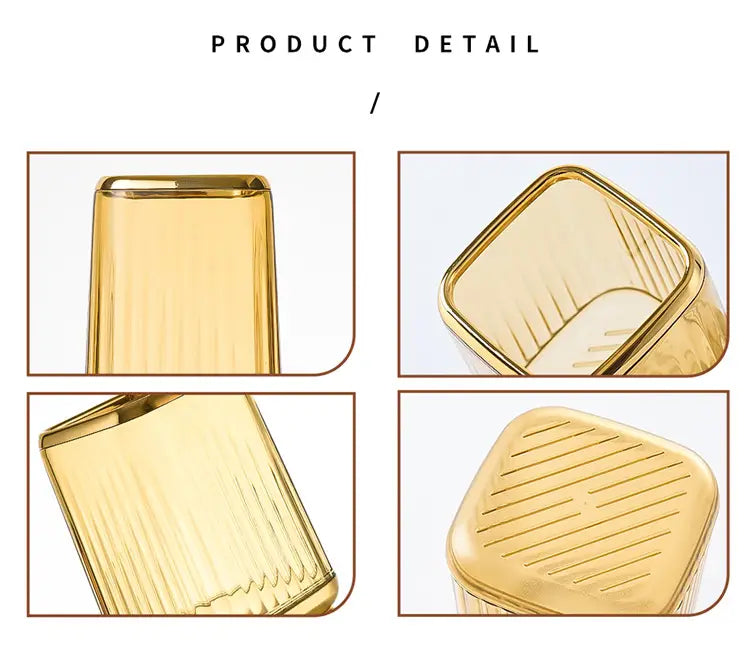 Plastic Makeup Brush Holder