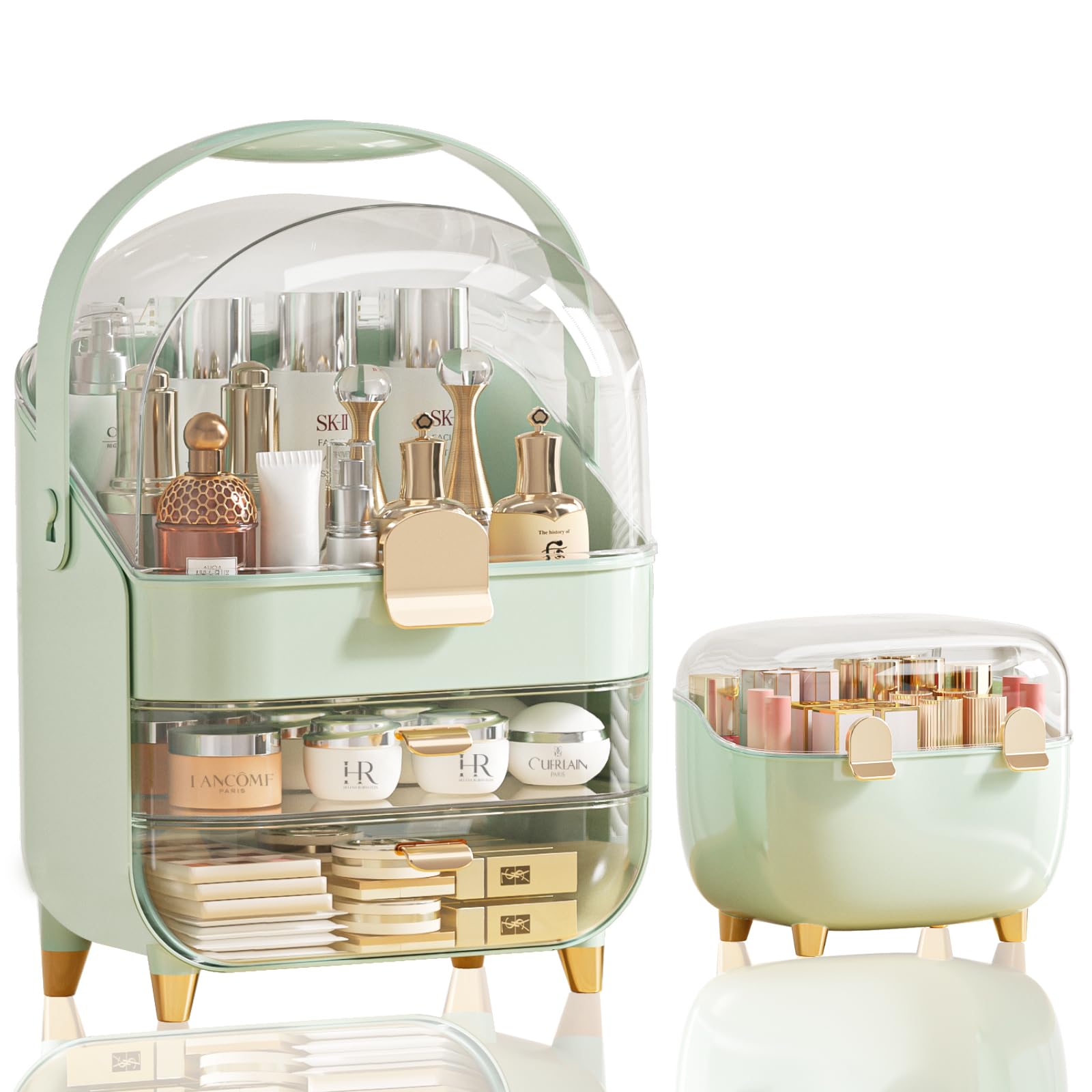3-Tier Makeup Organizer with Drawer