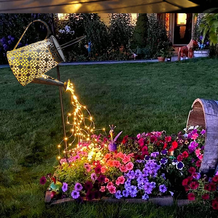 Solar Kettle Garden Light