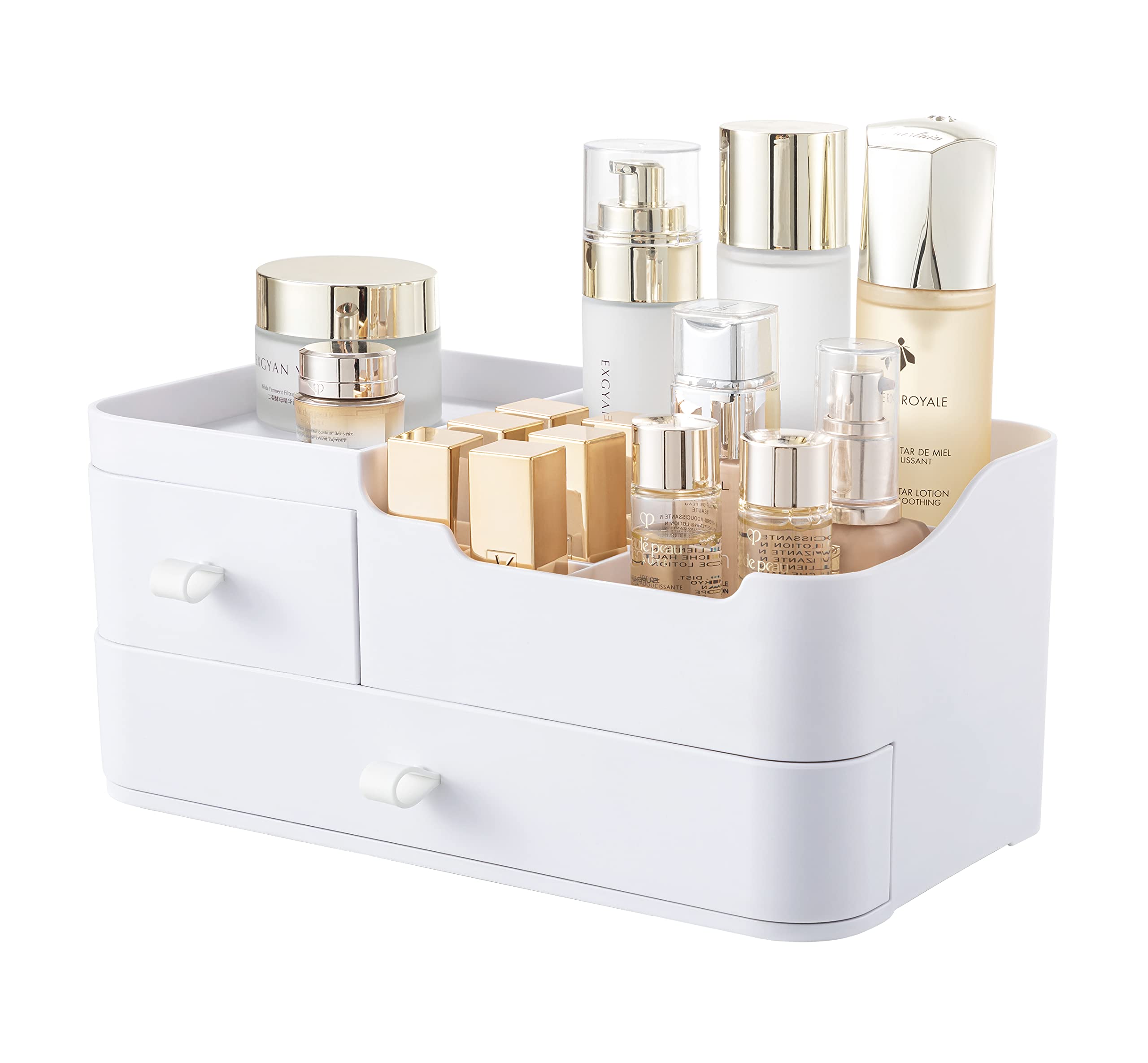 Makeup Organizer with Drawers and 8 Compartments