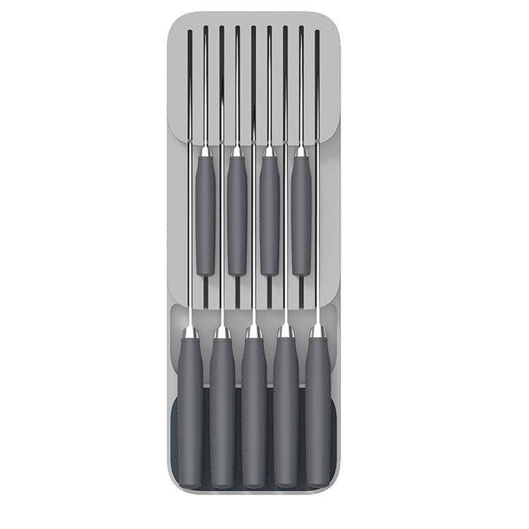 Plastic Kitchen Knife Drawer Organizer
