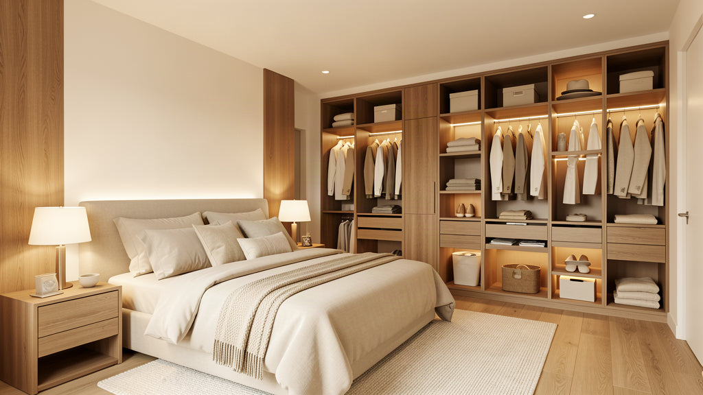 Closet & Bedroom room inspiration